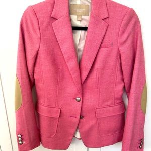 Banana Republic Pink Tweed Blazer